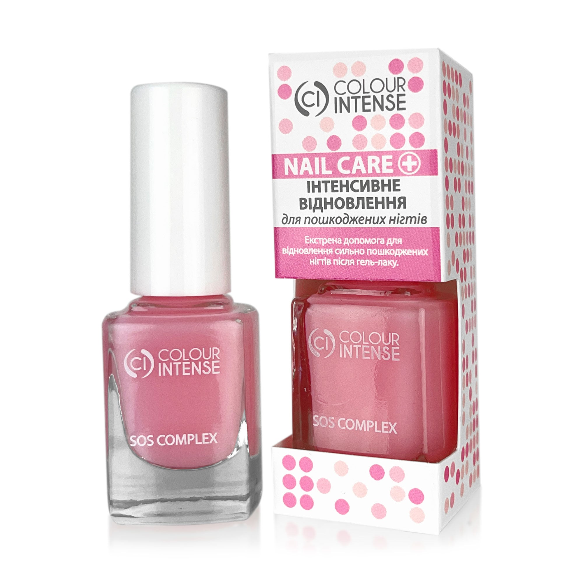 Засіб для догляду за пошкодженими нігтями Colour Intense 106 Sos Complex Інтенсивне відновлення, 11 мл