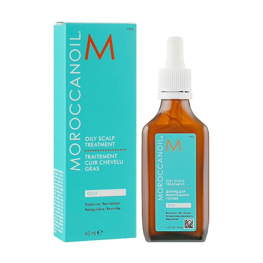 Засіб для догляду за жирною шкірою голови Moroccanoil Oily Scalp Treatment, 45 мл
